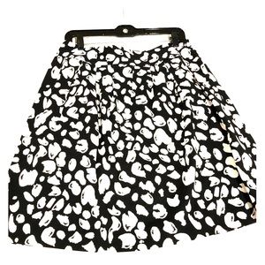 Michael by Michael Kors Skirt | Size 6 Black white